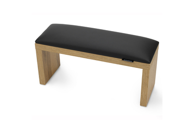 Подлокотник на коричневых ножках Black Черный