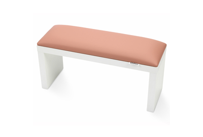 Подлокотник на белых ножках Light Pink Светло-розовый