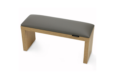 Подлокотник на коричневых ножках Gray серый