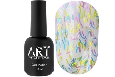 Топ для гель-лака ART Top Cake Pops с цветными палочками, 10 мл