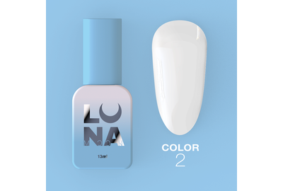 Гель-лак Luna Color №002 белый, 8 мл