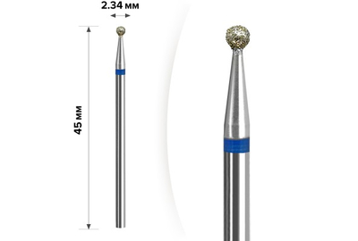 Насадка фреза алмазна D 23 B куля 23