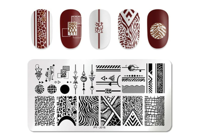 Пластина для стемпинга PY-J016