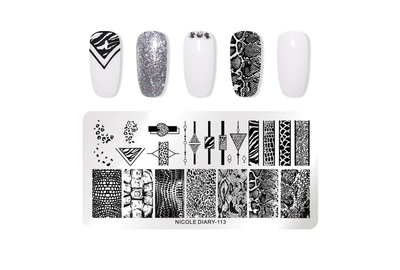 Пластина для стемпинга ND 113