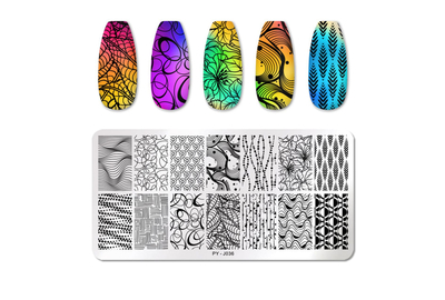 Пластина для стемпинга PY-J036