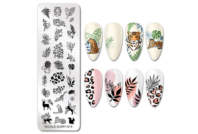 Пластина для стемпинга ND-S14