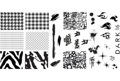 Пластина для стемпинга DARK 16