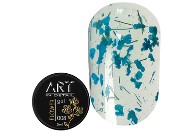 Гель с сухоцветами ART Flower Gel №08, 5 мл