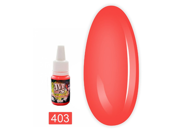 Краска для аэрографии JVR 696403/10 FLUO розовая №403, 10 мл