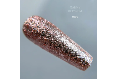Жидкая фольга GaMa Platinum Rose розовая, 5 г