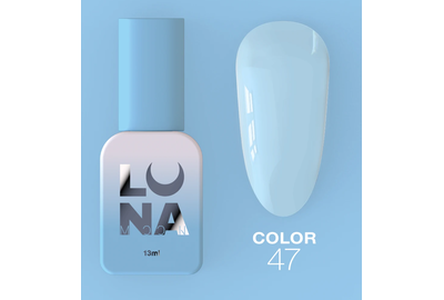 Гель-лак Luna Color №47 ніжно-блакитний, 8 мл
