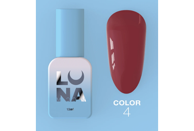 Гель-лак Luna Color №04 вишневый, 8 мл