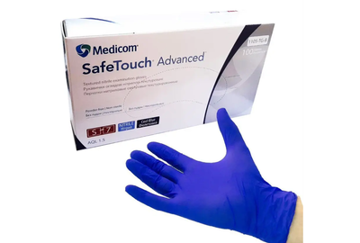 Medicom SafeTouch Advanced S purple nitrile gloves, 100 pcs