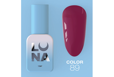 Luna Color Gel Polish No. 89 Purple, 8 ml