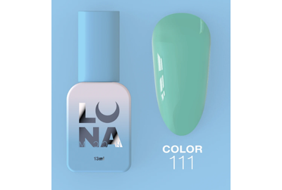 Gel polish Luna Color No. 111 turquoise, 13 ml