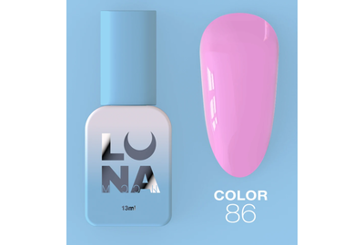 Luna Color Gel Polish No. 86 Pink, 8 ml