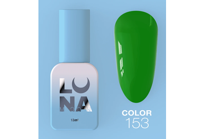 Gel polish Luna Color No. 153 green, 13 ml