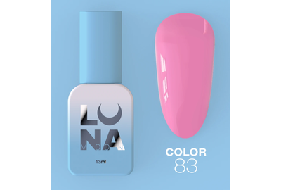 Гель-лак Luna Color №83 ніжно-рожевий, 8 мл