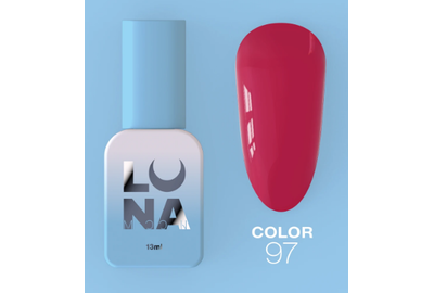 Luna Color Gel Polish No. 97 Raspberry-Coral, 8 ml