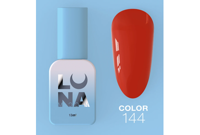 Гель-лак Luna Color №144 алый, 8 мл