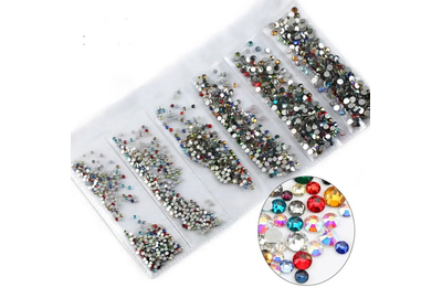 Стразы микс цветные 720 шт