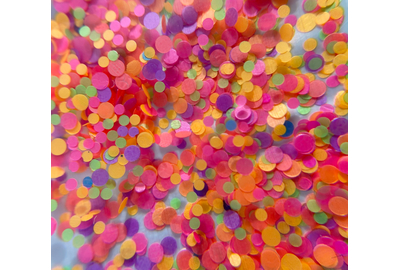 Мікс конфеті помаранчевий