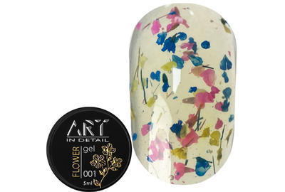 Гель с сухоцветами ART Flower Gel №01, 5 мл