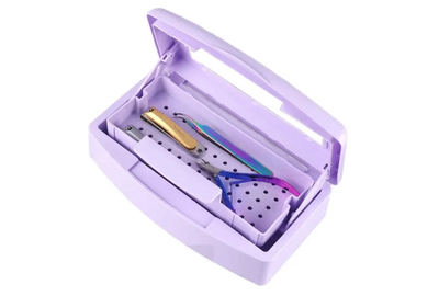 Контейнер Лавандовый для дезинфекции маникюрных инструментов 500 мл