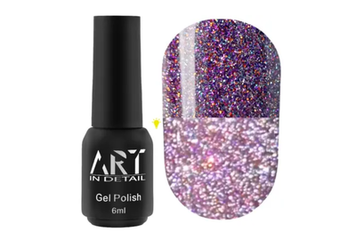 Гель-лак светоотражающий ART Flash Gel Polish №FG015, 6 мл