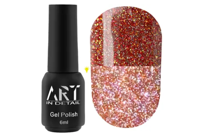 Гель-лак светоотражающий ART Flash Gel Polish №FG022, 6 мл