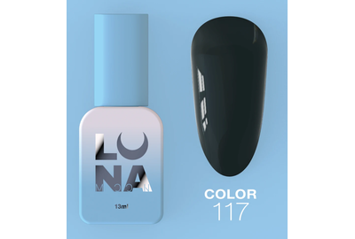 Gel polish Luna Color No. 117 emerald, 13 ml