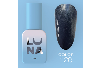 Гель-лак Luna Color №126 серый с микроблеском, 13 мл