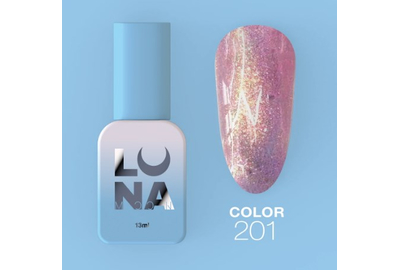 Гель-лак Luna Color №201 оранжевый, 8 мл