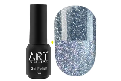 Гель-лак светоотражающий ART Flash Gel Polish №FG004, 6 мл