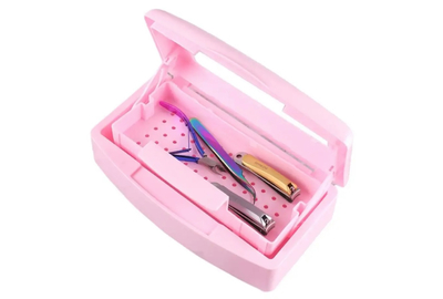 Контейнер Розовый для дезинфекции маникюрных инструментов 500 мл