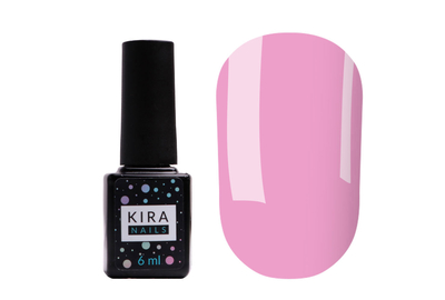 Гель-лак Kira Nails №103 розовато-лиловый эмаль, 6 мл