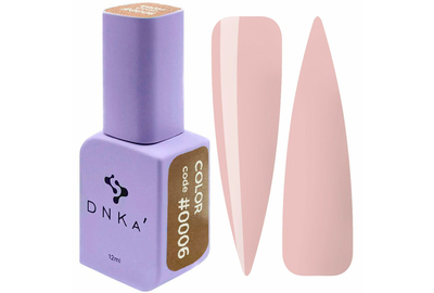 Gel nail polish DNKA Color No. 006, 12 ml