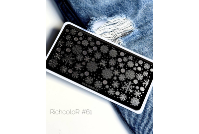 Пластина для стемпинга RichColor №061