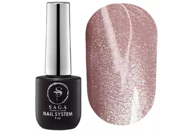Гель-лак Saga GLOW CAT Котяче Око №03 рожевий, 10 мл