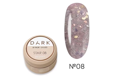 Гель DARK Star gel polish 08, 5 г