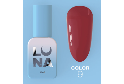 Гель-лак Luna Color №09 рубиновый, 8 мл