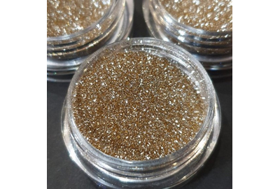 Светоотражающие блестки NailApex №2 золотые