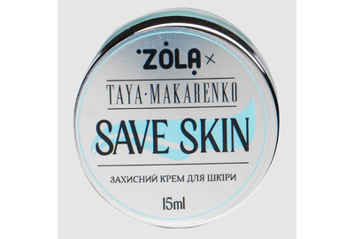 Захисний крем ZOLA Taya Makarenko для шкіри, брів та вій, 15 мл