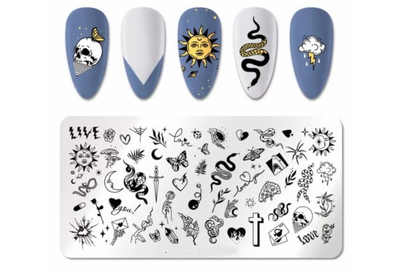 Пластина для стемпинга Starlet 195