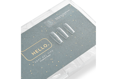 Гелевые типсы HEYLOVE Square Medium квадрат средний, 500 шт