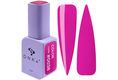 Gel nail polish DNKA Color No. 038 12 ml