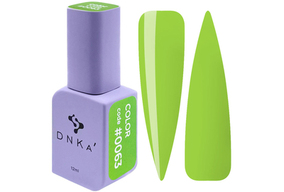 Gel nail polish DNKA Color No. 063 12 ml