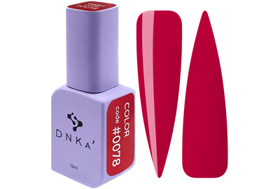 Gel nail polish DNKA Color No. 078 12 ml