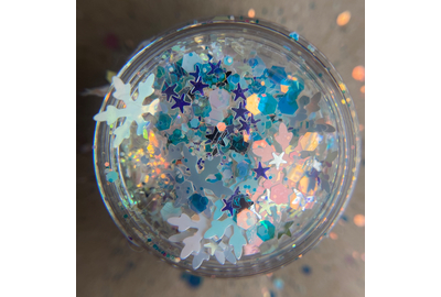 Микс паеток Рождественский №02 снежинки