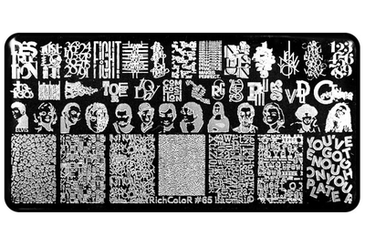 Пластина для стемпинга RichColor №065